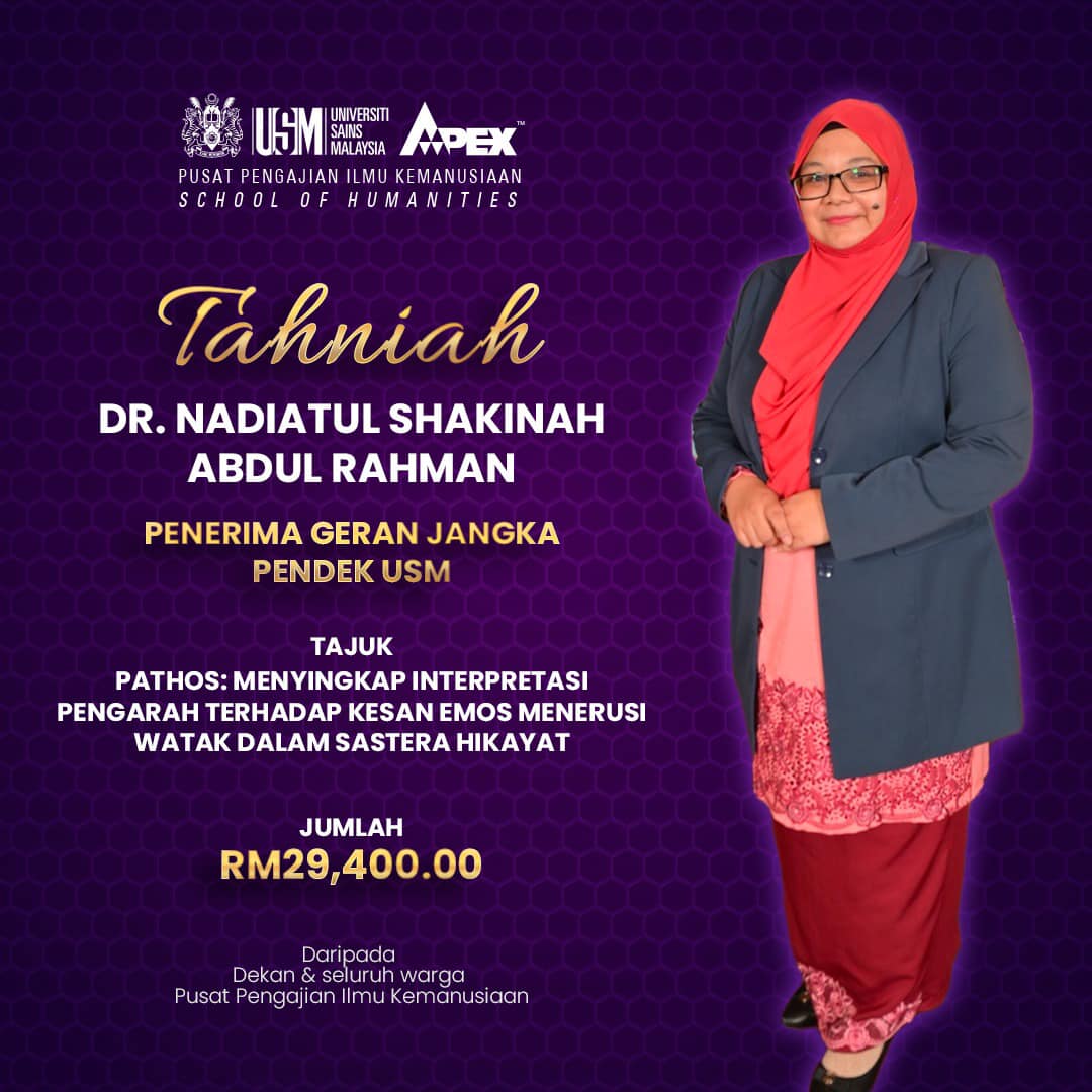 Dr. Nadiatul Shakinah binti Abdul Rahman