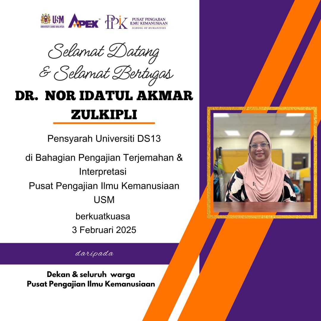 DR. NOR IDATUL AKMAR ZULKIPLI