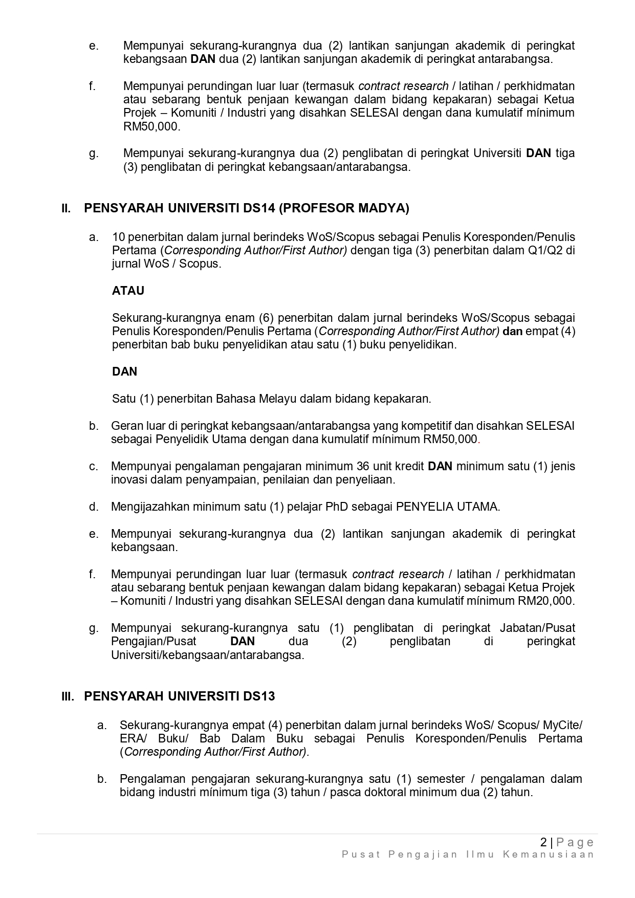 Iklan Kekosongan Jawatan Pensyarah Universiti Tetap 2025 Bidang Geografi Manusia 3 Ogos 2025 page 0002