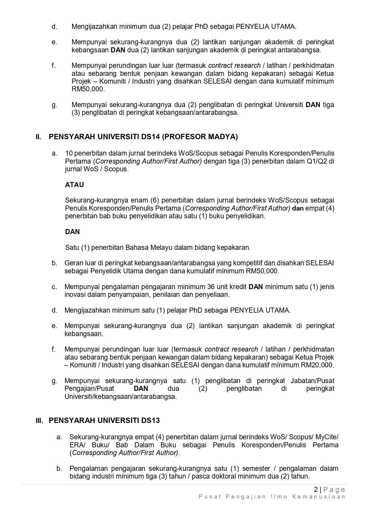 Iklan Kekosongan Jawatan Pensyarah Universiti Tetap 2025 Bidang Kesusasteraan Eropah Inggeris 3 Ogos 2025 page 0002