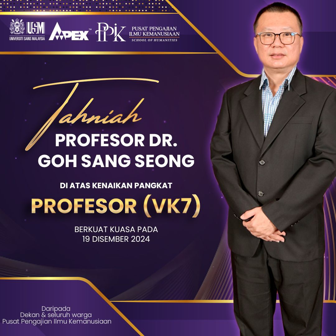 TAHNIAH PROF DR. GOH SANG SEONG