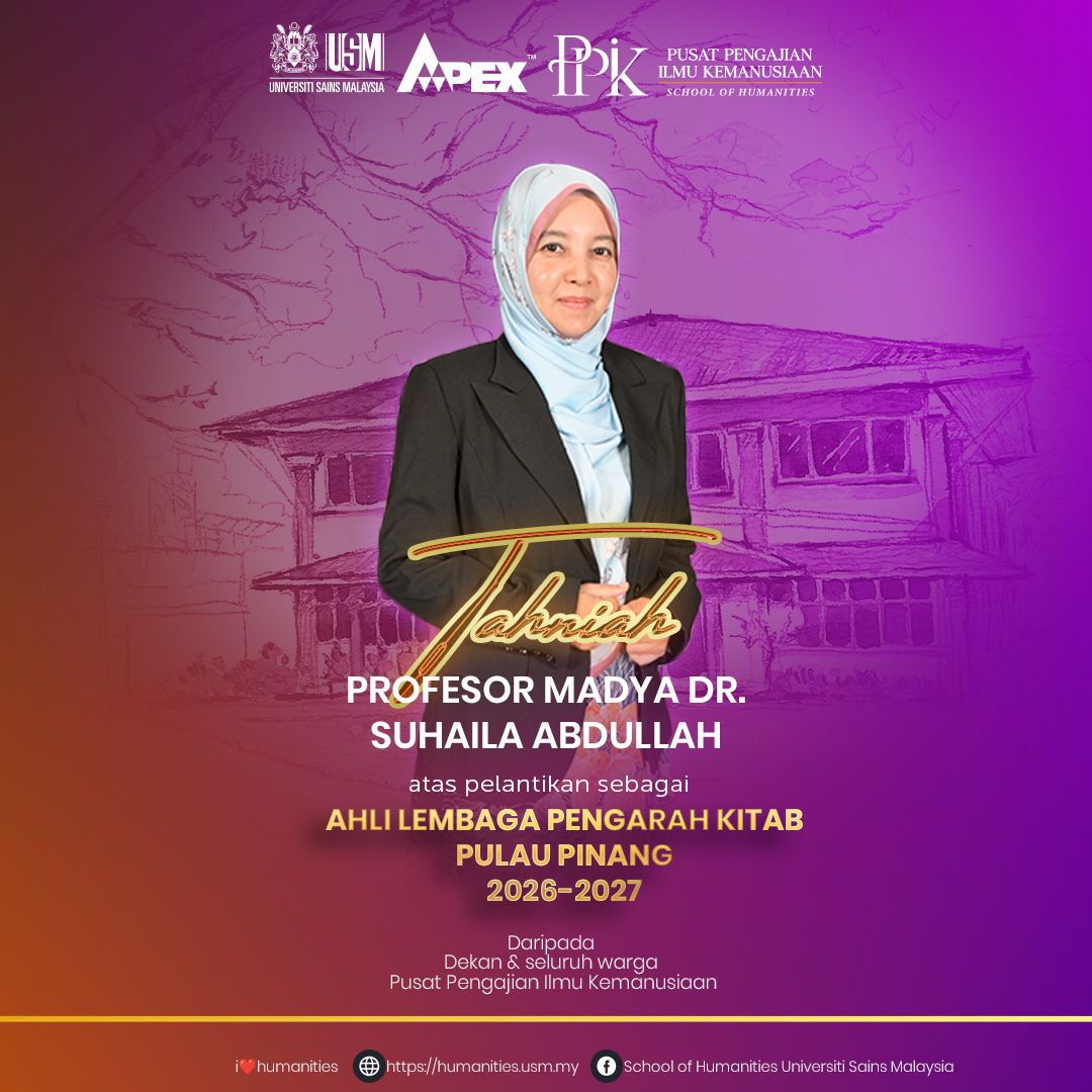 TAHNIAH PROF MADYA DR. SUHAILA ABDULLAH